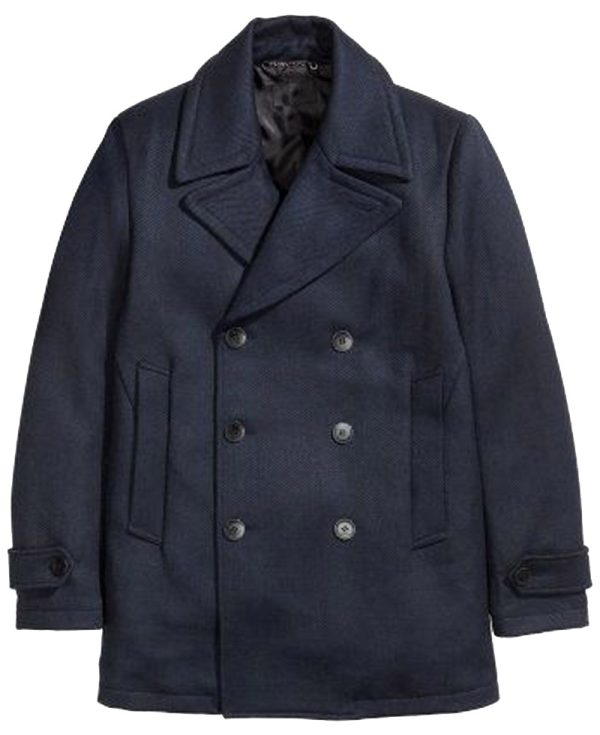 Men's Captain Sea Blue Peacoat