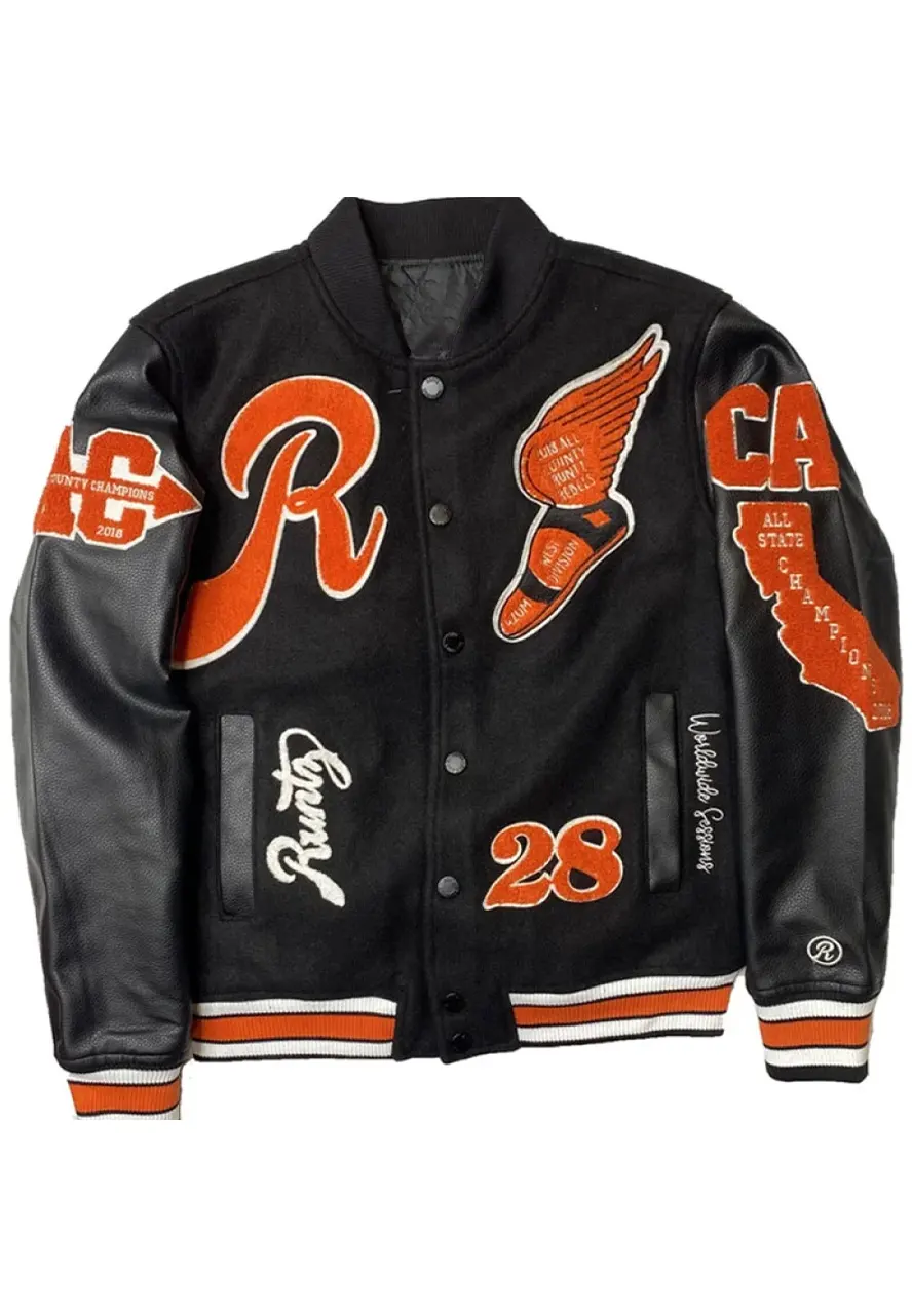 Men's Runtz All County Letterman Jacket Men's Runtz All County Letterman Jacket - Image 4