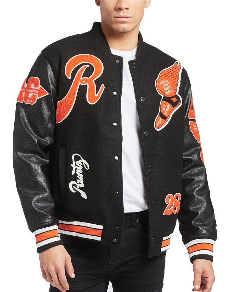 Men's Runtz All County Letterman Jacket Men's Runtz All County Letterman Jacket - Image 6