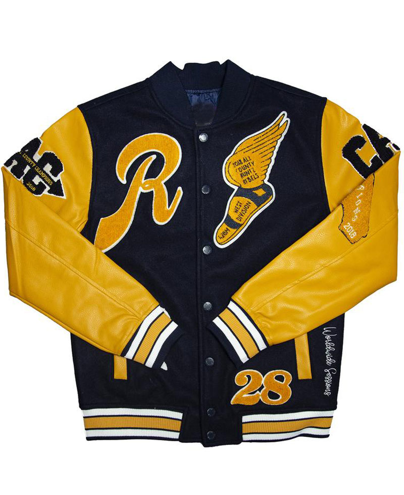 Men's Runtz All County Letterman Jacket Men's Runtz All County Letterman Jacket