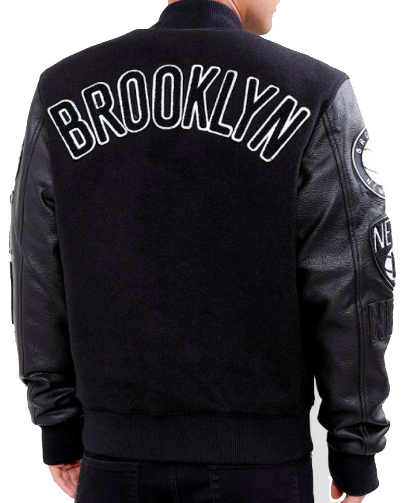 Varsity Brooklyn Nets Jacket brooklyn nets jacket