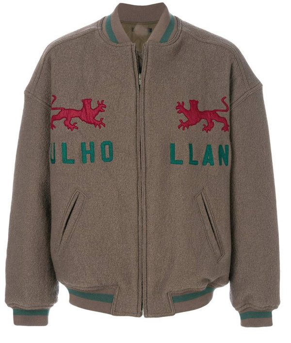 Men's Yeezy Calabasas Bomber Wool Jacket