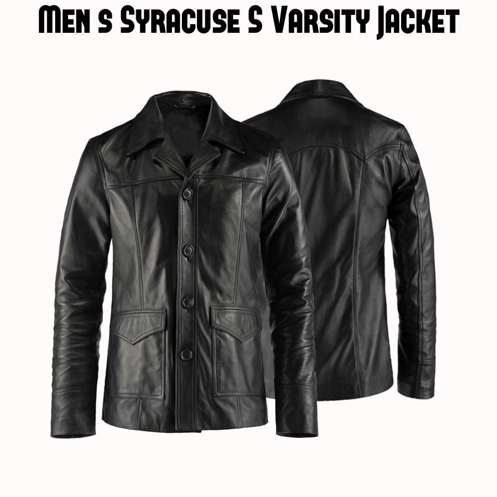 Men's Hitman Classic 70’s Leather Coat Men's Hitman Classic 70’s Leather Coat - Image 7