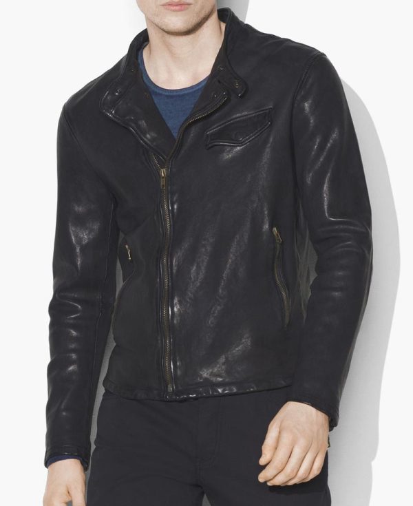 Men's Motocross Classic Leather Jacket