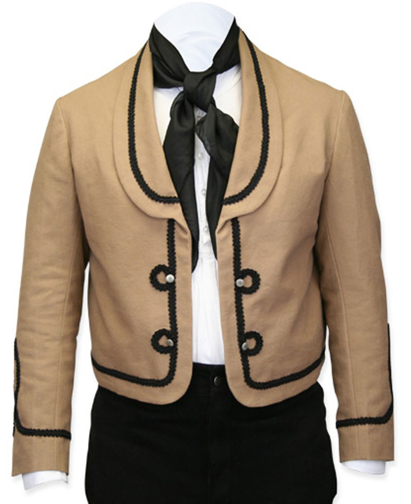 Men's Mexican Vaquero 1850's Vintage Jacket Men's Mexican Vaquero 1850's Vintage Jacket - Image 2