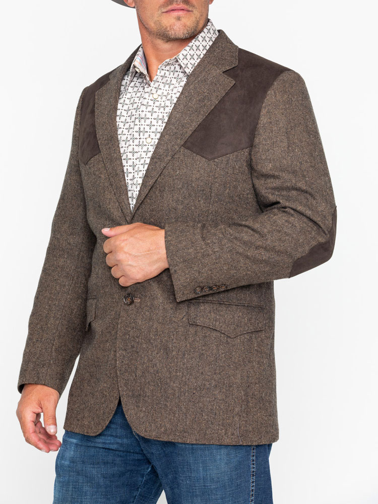 Men's Sport Cowboy Western Button Blazer Men's Sport Cowboy Western Button Blazer - Image 3
