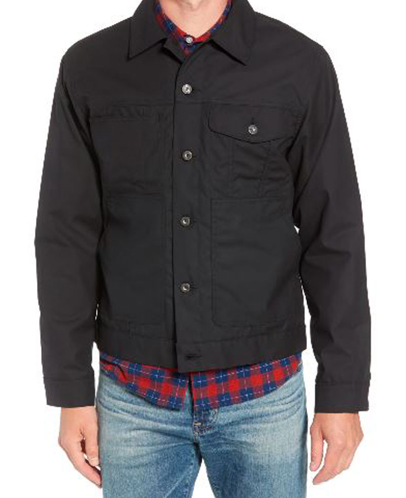 Men's Short Lined Cruiser Cotton Jacket Men's Short Lined Cruiser Cotton Jacket - Image 2