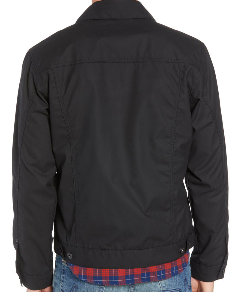 Men's Short Lined Cruiser Cotton Jacket Men's Short Lined Cruiser Cotton Jacket - Image 3