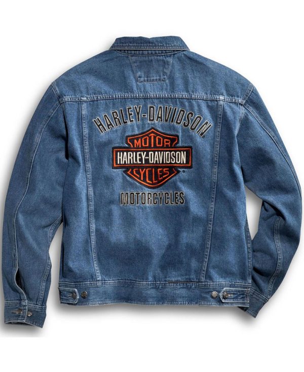 harley davidson denim jacket