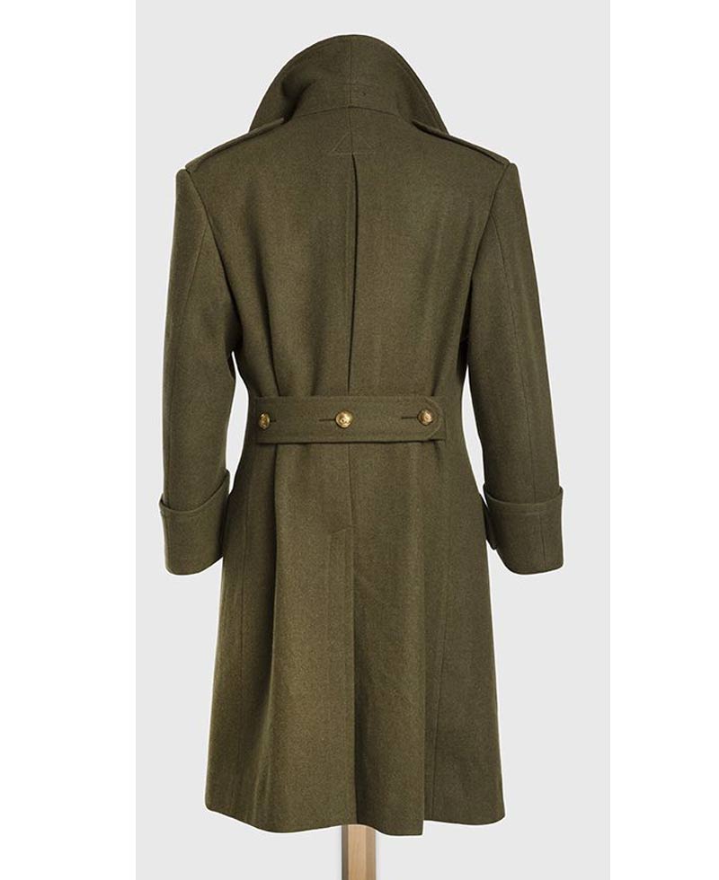 Men's Double Breasted British Military Coat Men's Double Breasted British Military Coat - Image 2