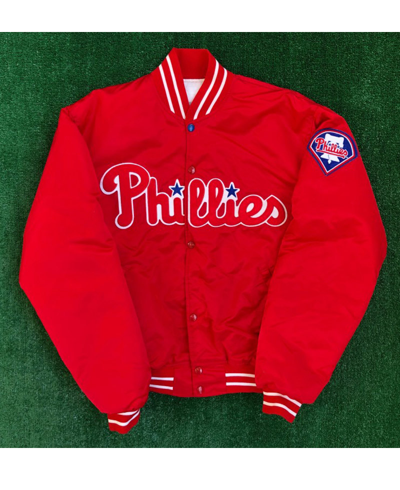 Men's Phillies Starter Red Jacket Men's Phillies Starter Red Jacket