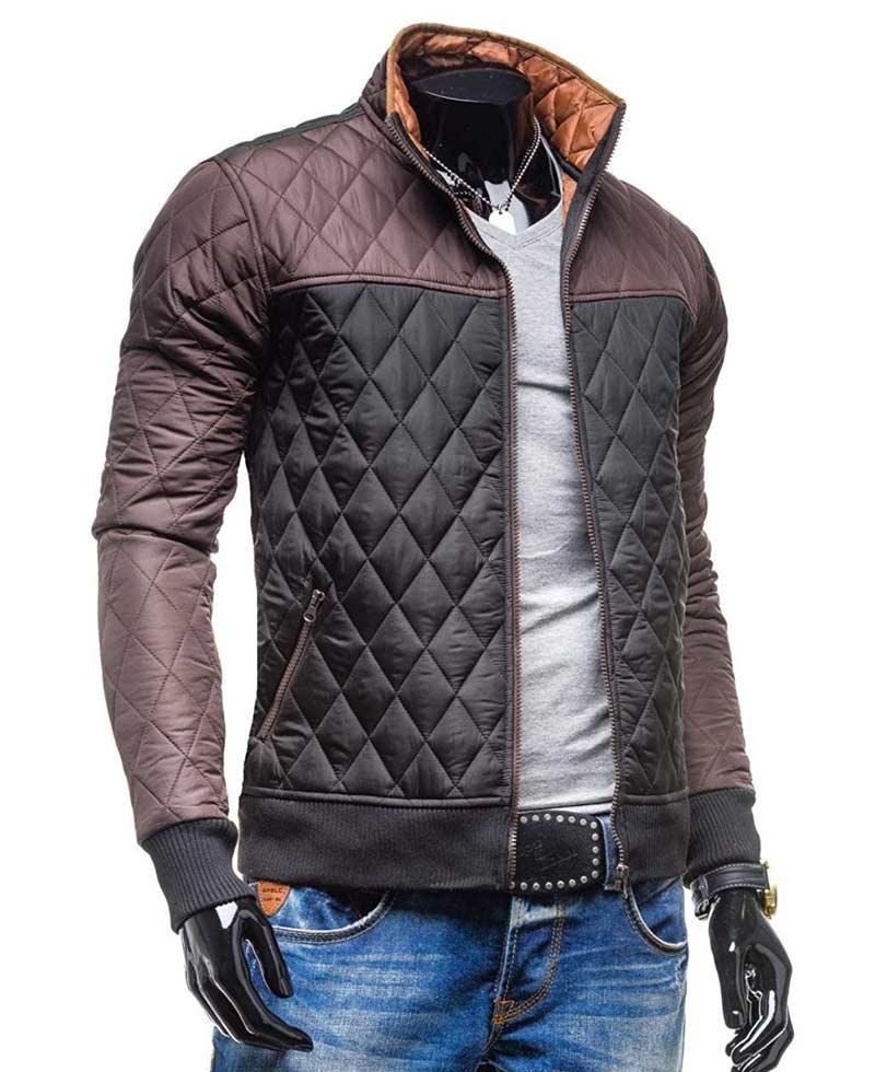 Men's Slim Fit Casual Satin Jacket Men's Slim Fit Casual Satin Jacket - Image 4