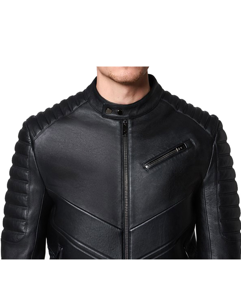 Men's Motocross Tec Flex Padded Leather Jacket Men's Motocross Tec Flex Padded Leather Jacket - Image 5