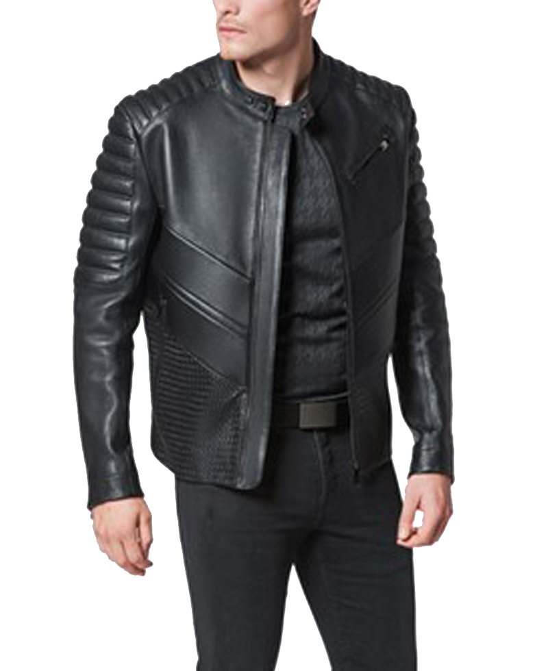 Men's Motocross Tec Flex Padded Leather Jacket Men's Motocross Tec Flex Padded Leather Jacket - Image 3