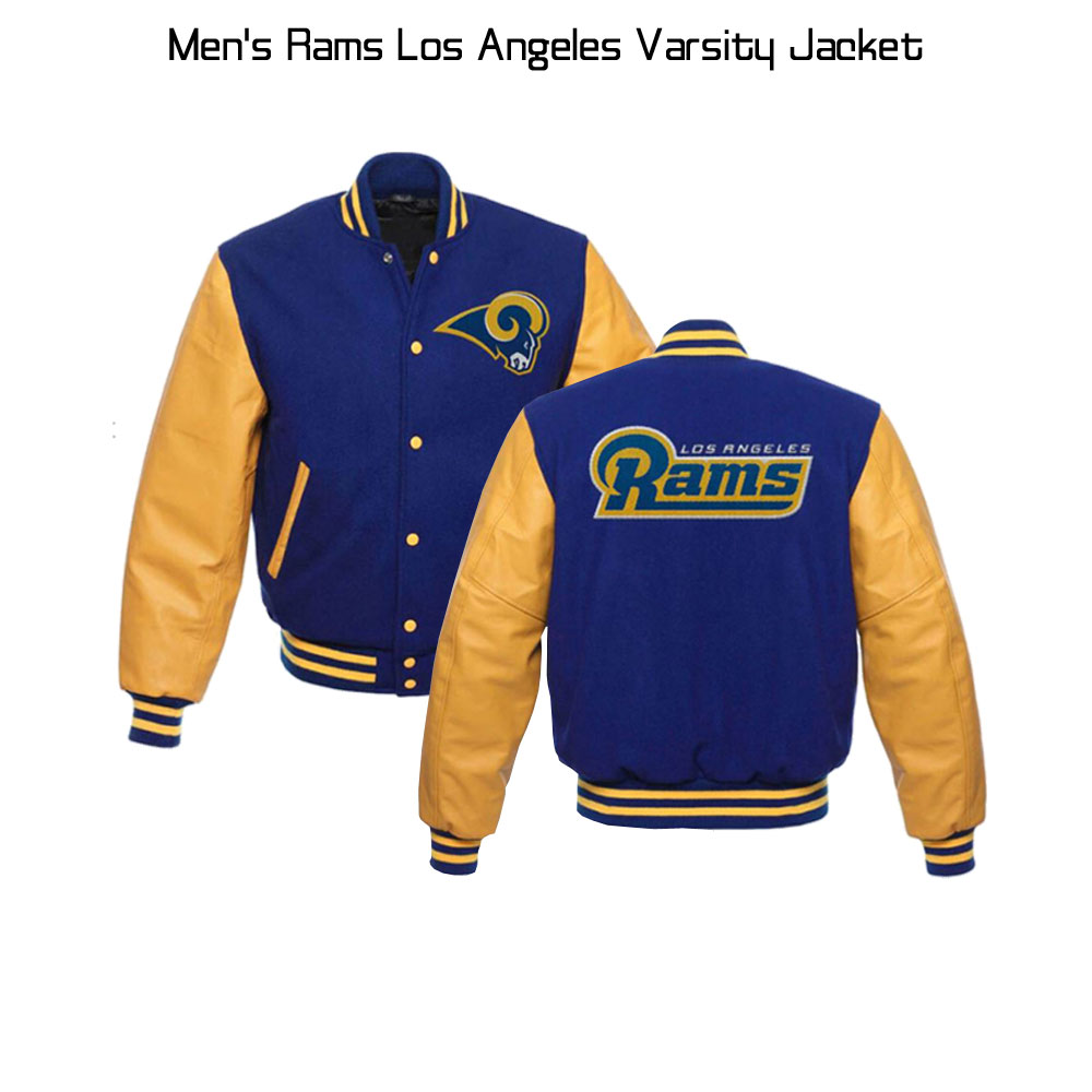Men's Varsity Rams Los Angeles Jacket Men's Varsity Rams Los Angeles Jacket - Image 3