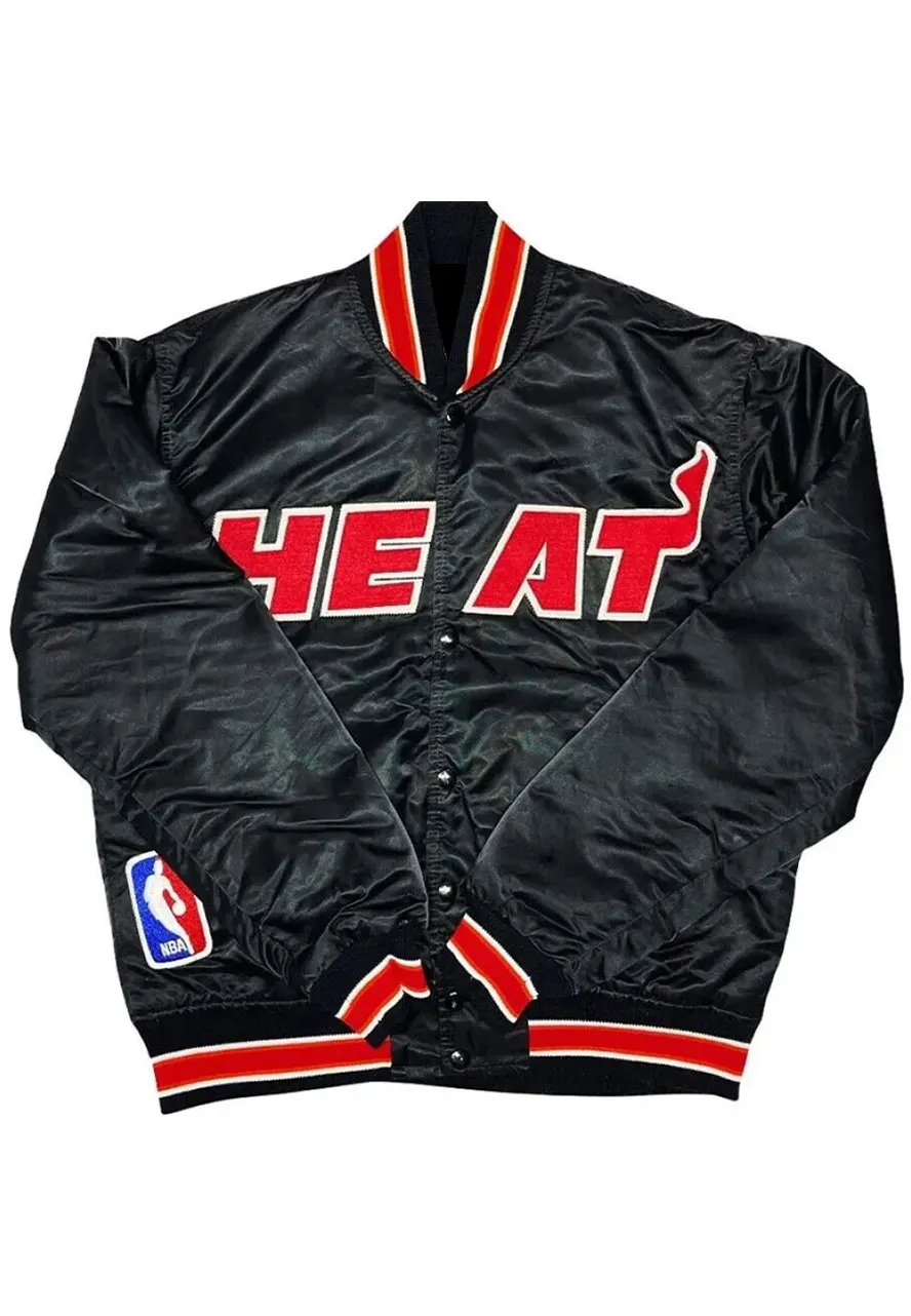 Miami Heat Satin Jacket Miami Heat Satin Jacket