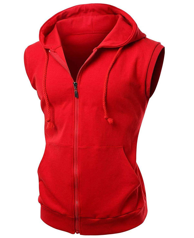 Michael B Jordan Creed II Red Vest Hoodie Michael B Jordan Creed II Red Vest Hoodie