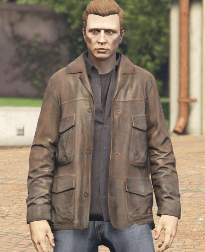 GTA 5 Michael Leather Jacket GTA 5 Michael Leather Jacket