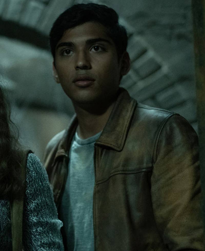 Michael Garza Scary Stories to Tell in the Dark Leather Jacket Michael Garza Scary Stories to Tell in the Dark Leather Jacket - Image 3