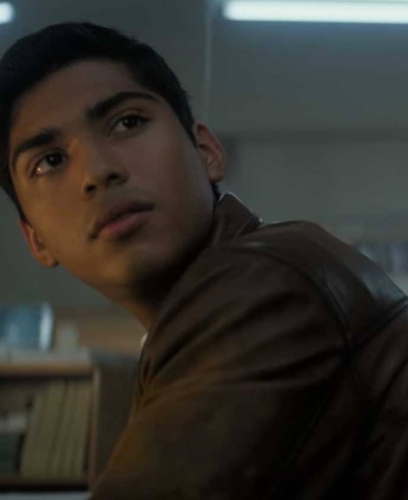Michael Garza Scary Stories to Tell in the Dark Leather Jacket Michael Garza Scary Stories to Tell in the Dark Leather Jacket - Image 4