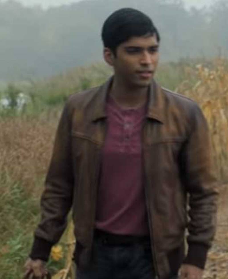 Michael Garza Scary Stories to Tell in the Dark Leather Jacket Michael Garza Scary Stories to Tell in the Dark Leather Jacket - Image 2