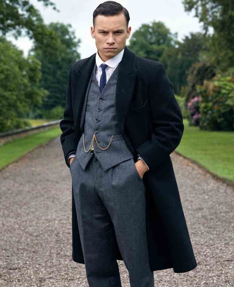 Michael Gray Peaky Blinders Black Coat Michael Gray Peaky Blinders Black Coat