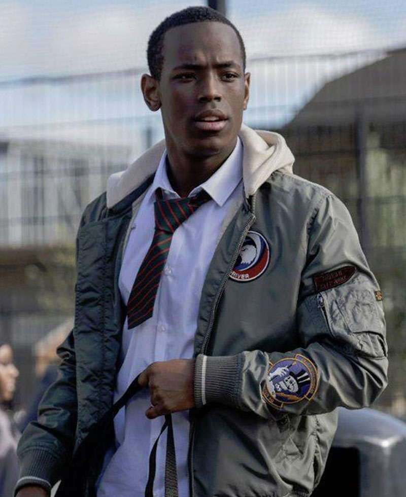 Micheal Ward Blue Story Green Jacket Micheal Ward Blue Story Green Jacket