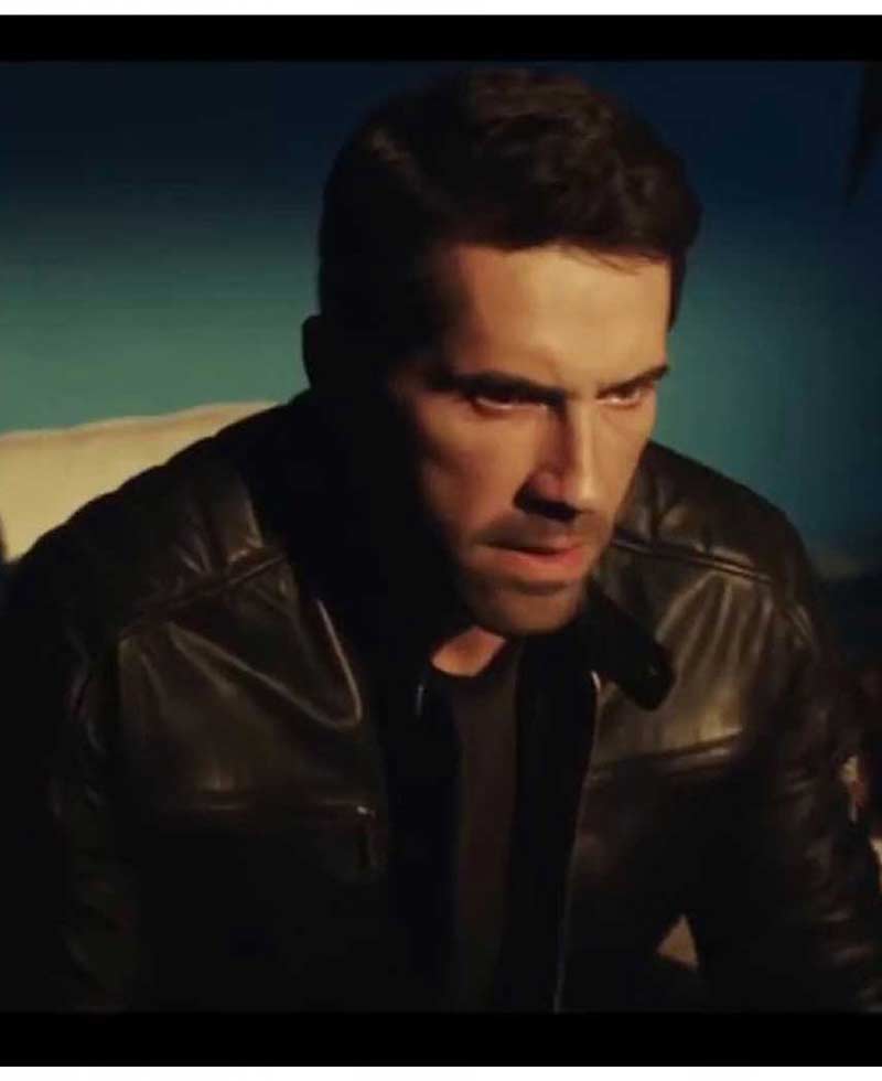 Scott Adkins Accident Man Leather Jacket Scott Adkins Accident Man Leather Jacket - Image 4