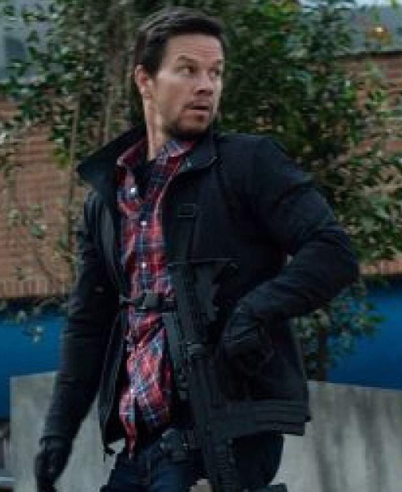 Mark Wahlberg Mile 22 Black Jacket Mark Wahlberg Mile 22 Black Jacket - Image 2
