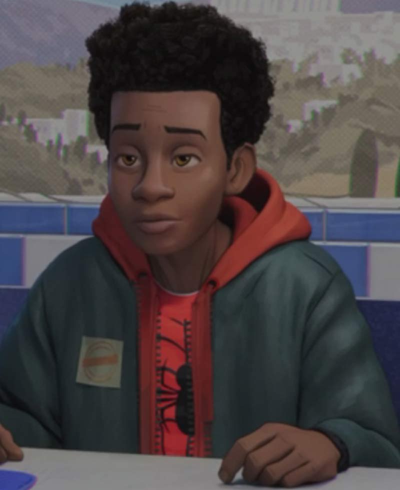 Into The Spider Verse Miles Morales Jacket with Hood miles morales jacket