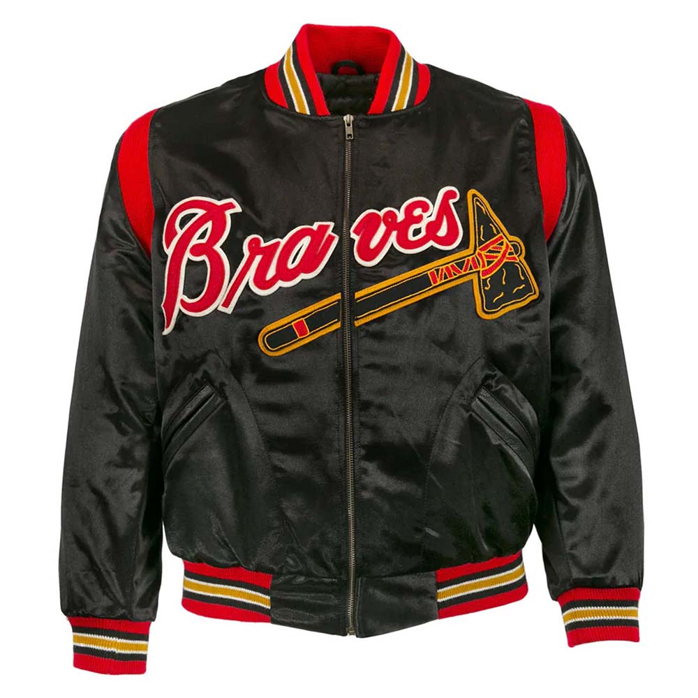 Milwaukee Braves 1957 Satin Jacket Milwaukee Braves 1957 Satin Jacket