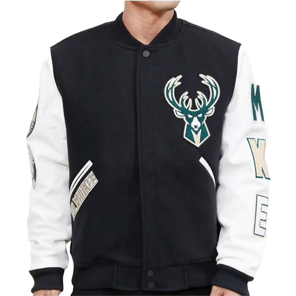 Milwaukee Bucks Letterman Jacket Milwaukee Bucks Letterman Jacket