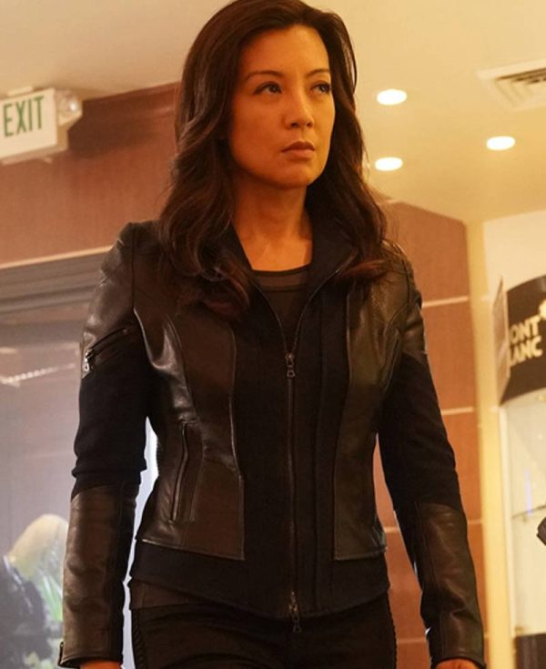 Ming-Na Wen Agents of Shield Blue Jacket