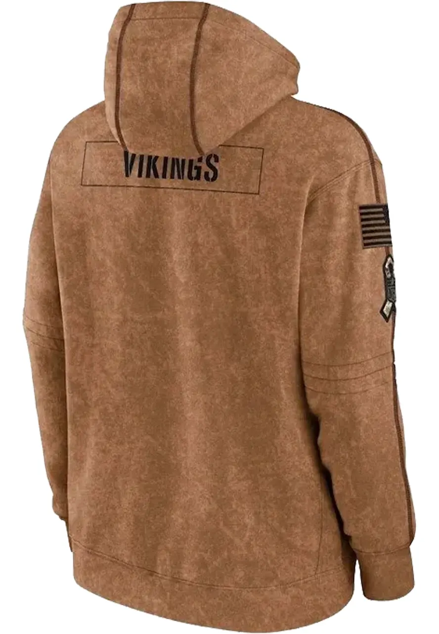 Minnesota Vikings Salute To Service Hoodie vikings salute to service hoodie