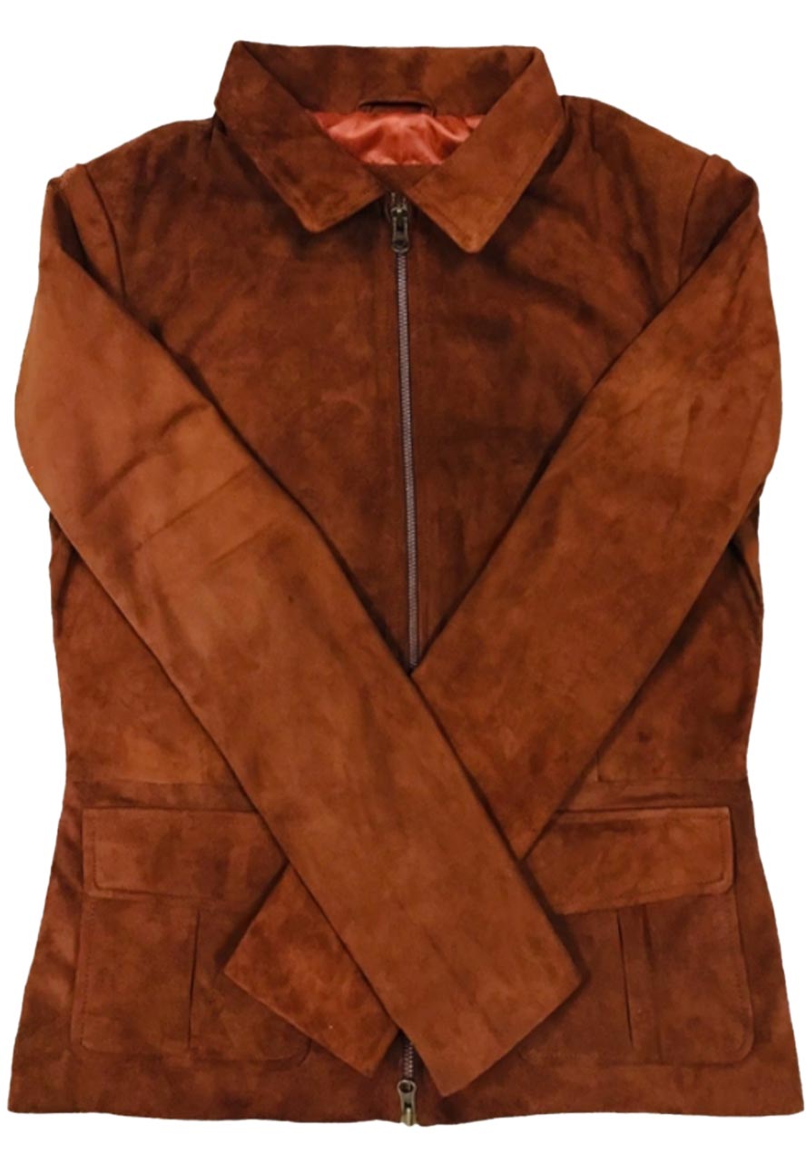 Mission Impossible 7 Hayley Atwell Brown Jacket Mission Impossible 7 Hayley Atwell Brown Jacket - Image 3