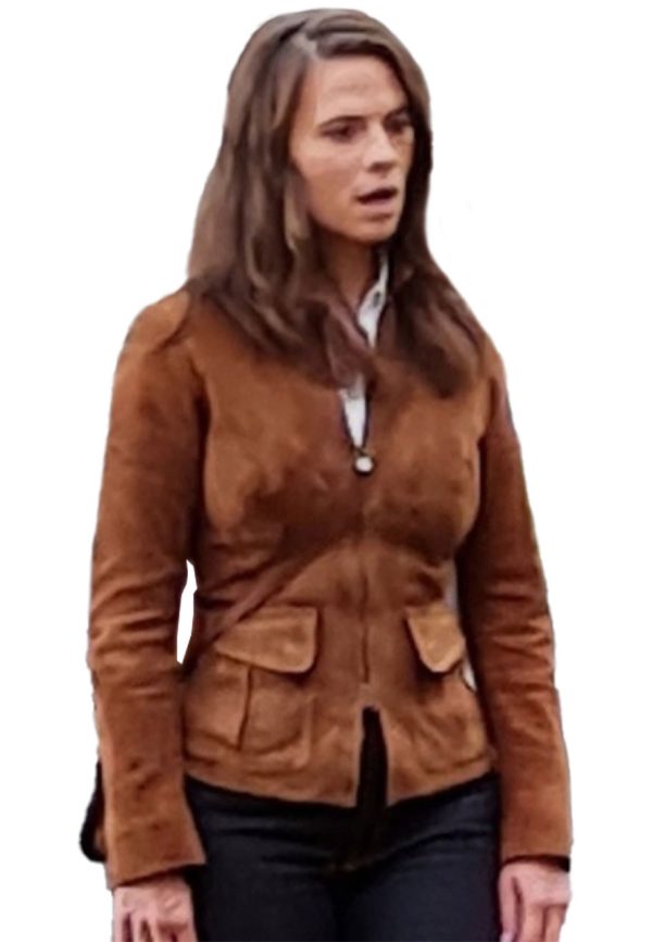 Mission Impossible 7 Hayley Atwell Brown Jacket