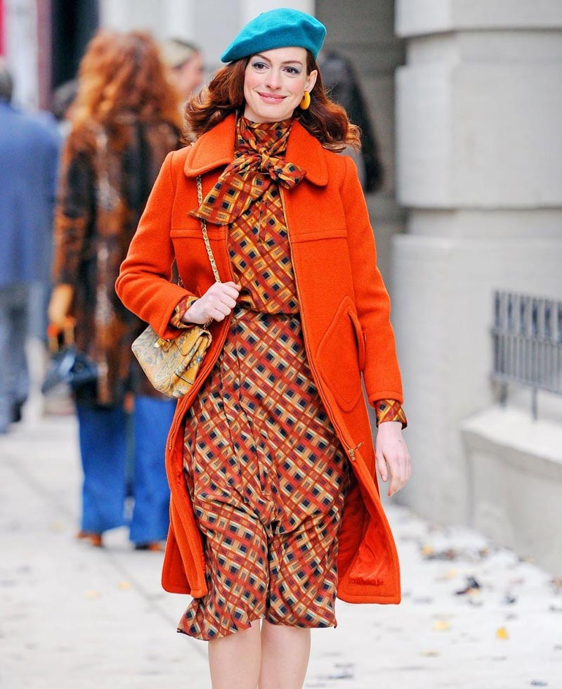 Modern Love Anne Hathaway Wool Coat Modern Love Anne Hathaway Wool Coat - Image 4