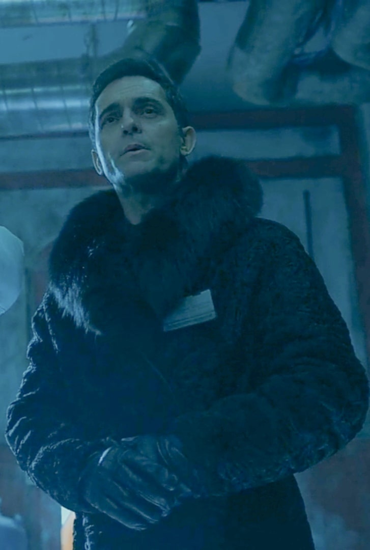 Money Heist S05 Berlin Black Wool Coat Money Heist S05 Berlin Black Wool Coat - Image 2
