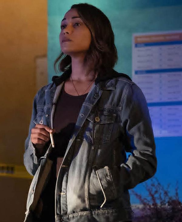 Monica Raymund Hightown Denim Jacket