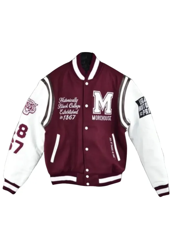 Morehouse College Motto 2.0 Letterman Jacket
