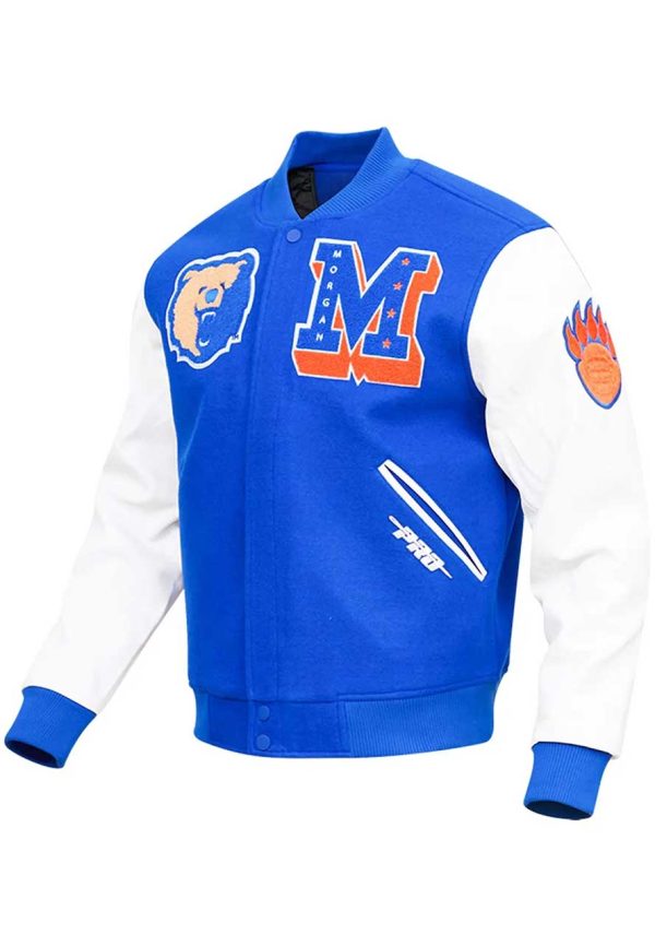 Morgan State Bears Royal Blue Varsity Jacket