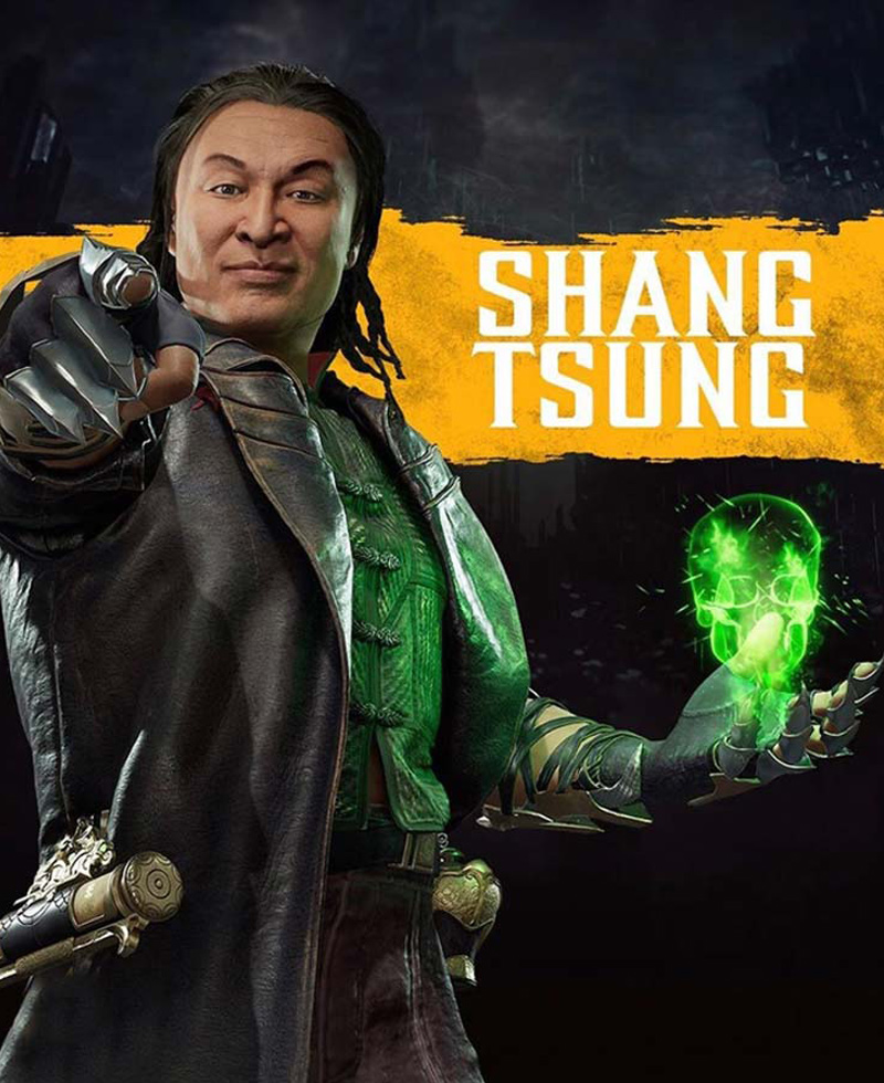 Mortal Kombat 11 Shang Tsung Brown Coat