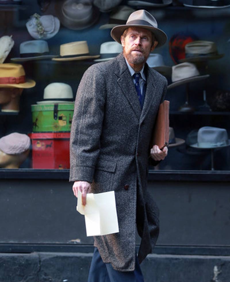 Motherless Brooklyn Willem Dafoe Wool Coat Motherless Brooklyn Willem Dafoe Wool Coat - Image 3