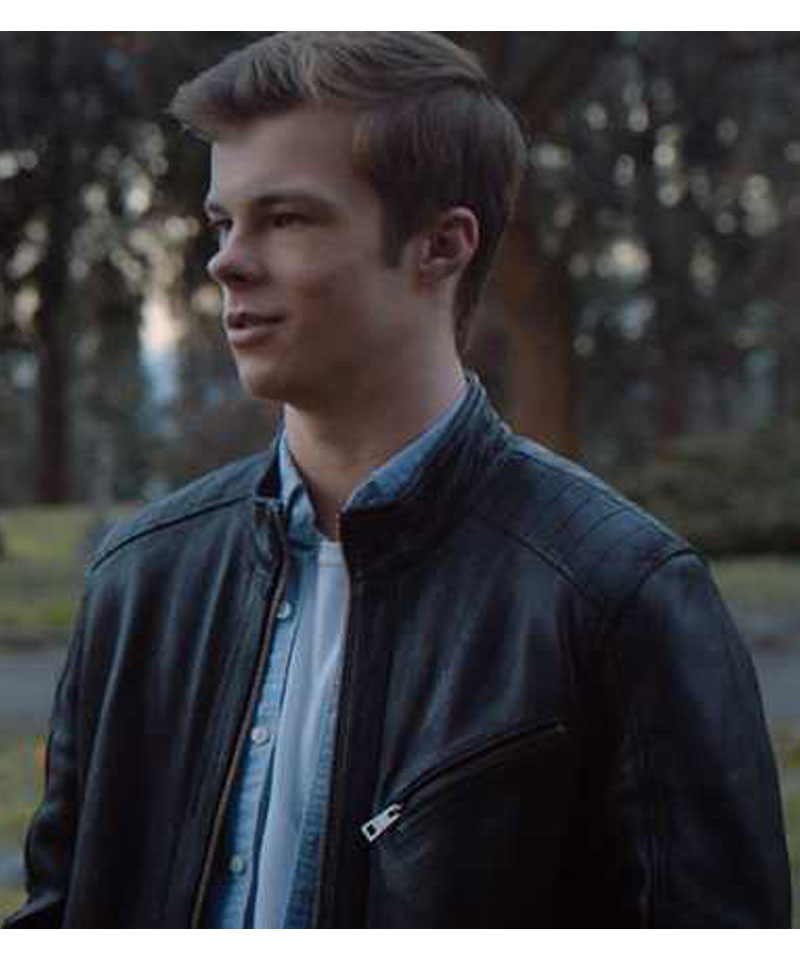Nicholas Hamilton Endless Biker Leather Jacket Nicholas Hamilton Endless Biker Leather Jacket - Image 4