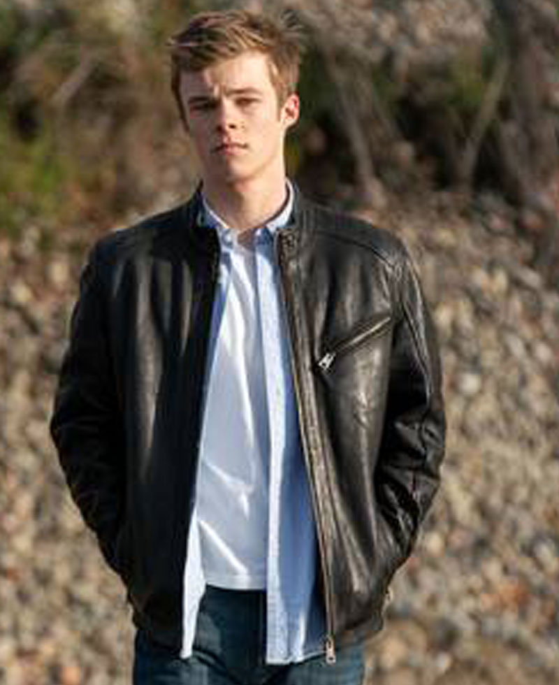 Nicholas Hamilton Endless Biker Leather Jacket Nicholas Hamilton Endless Biker Leather Jacket - Image 2