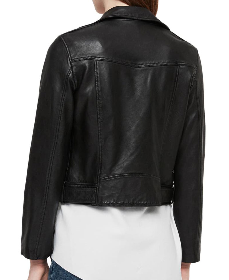 Camila Morrone Valley Girl Leather Jacket Camila Morrone Valley Girl Leather Jacket - Image 6