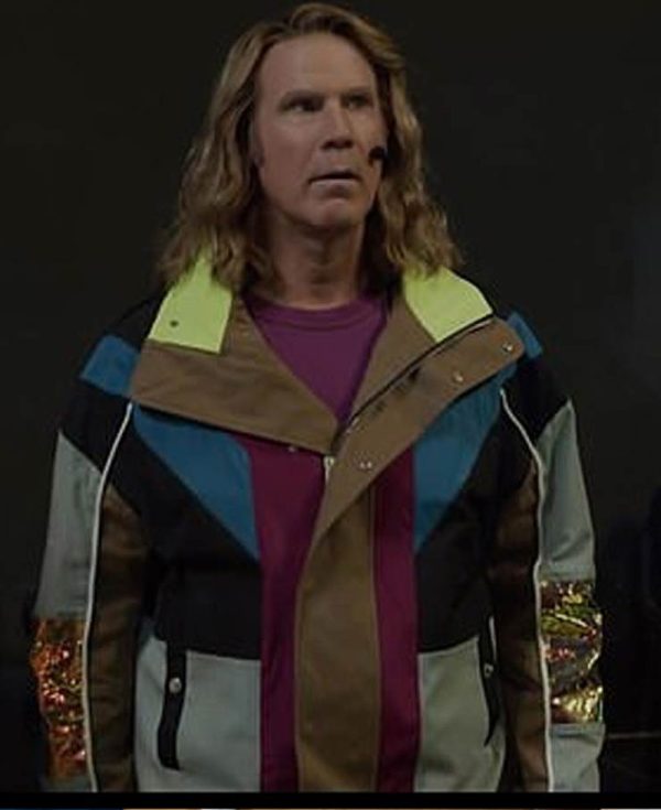 Eurovision Song Contest Will Ferrell Multi Color Jacket