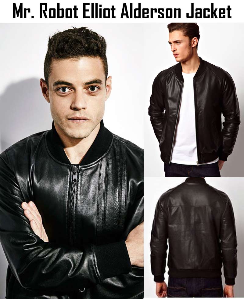 Mr. Robot Elliot Alderson Leather Jacket Mr. Robot Elliot Alderson Leather Jacket - Image 2
