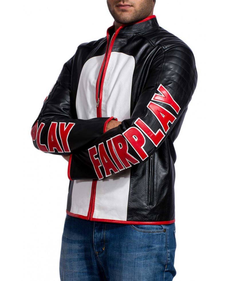 Mr Terrific Fair Play Leather Jacket
