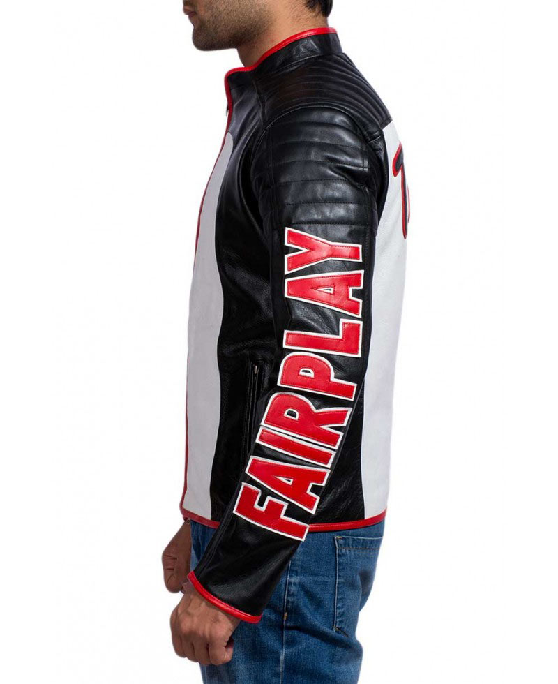 Mr Terrific Fair Play Leather Jacket Mr Terrific Fair Play Leather Jacket - Image 3